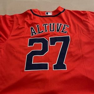 Houston Astros Jose altuve brand New Jersey with World Series patch XL nike